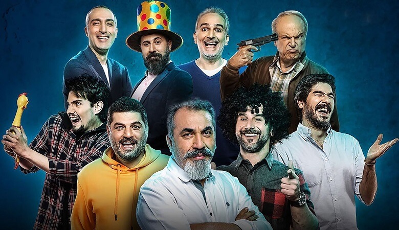 بیژن بنفشه‌خواه با عروسک خروس جوکر شد.