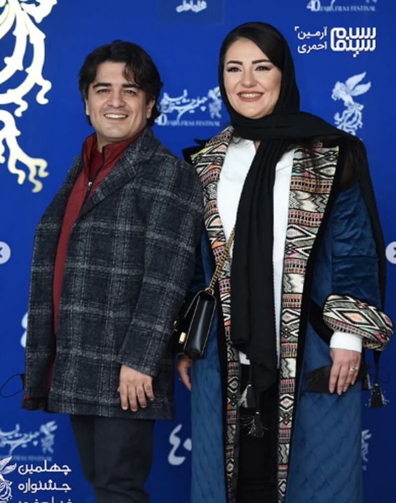 سامان احتشامی و همسرش در جشنواره حضور یافتند.