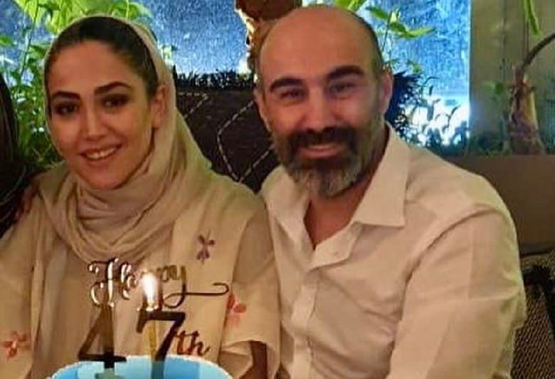 محسن تنابنده توسط همسرش غافلگیر شده است.