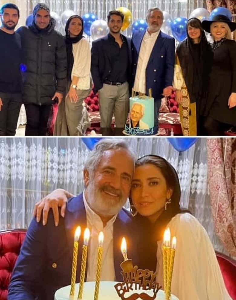 گلوریا هاردی در جشن تولد آقای بازیگر حضور یافته است.