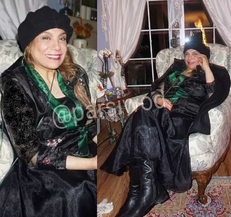 گوهر خیراندیش در آمریکا زندگی لوکسی دارد.