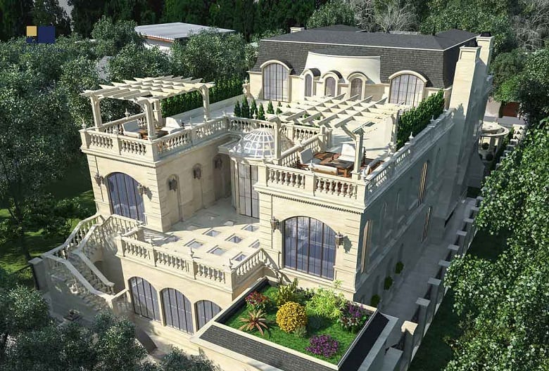 لوکس‌ترین شهرک ایران امیر دست متلو قو است.