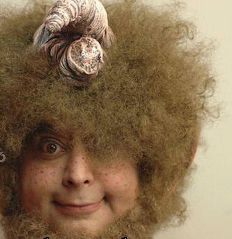 چهره ترسناک و عجیب "رضا شفیعی جم"/ عکس