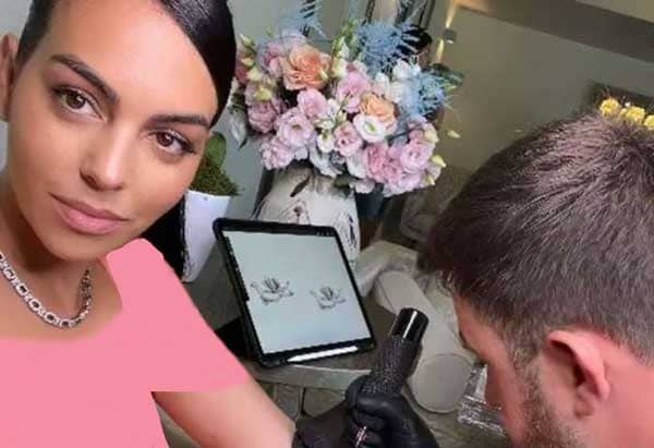 خالکوبی پراحساس همسر کریستیانو رونالدو شش ماه پس از مرگ تراژیک نوزادش خالکوبی پراحساس همسر کریستیانو رونالدو شش ماه پس از مرگ تراژیک نوزادش