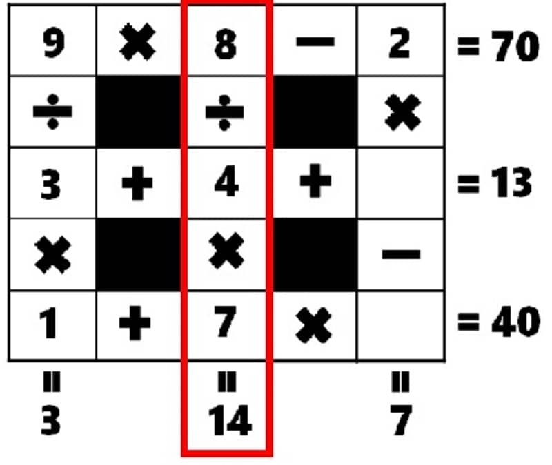 این معمای ریاضی را فقط افراد باهوش می توانند حل کنند این معمای ریاضی را فقط افراد باهوش می توانند حل کنند