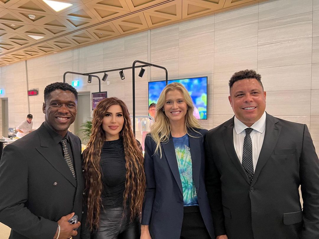  دیدار خبرساز همسر ایرانی سیدورف با خانواده رونالدو