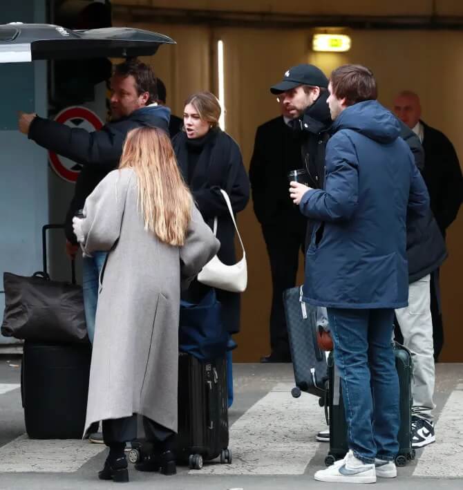 تصاویر از خوشگذرانی پیکه با هووی شکیرا 