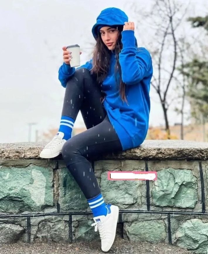 تیپ زمستانی ترلان پروانه + عکس