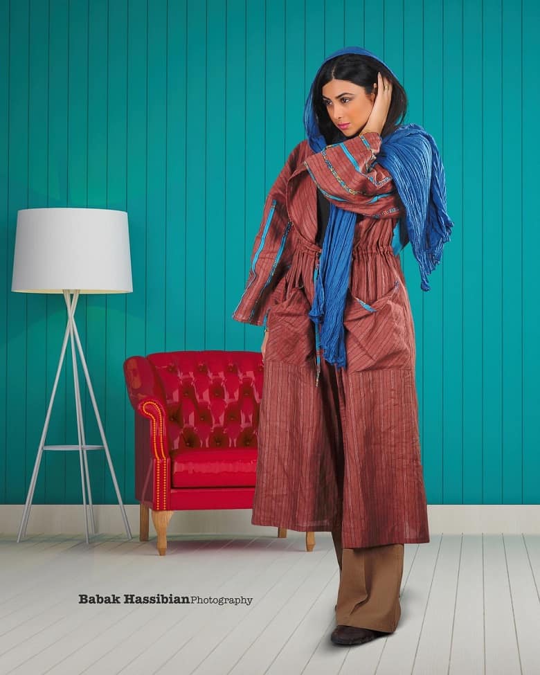 آزاده صمدی یک عکس خاص گرفته است.