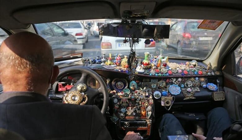عجیب‌ترین تاکسی ایران سوژه رسانه‌های خارجی شده است.