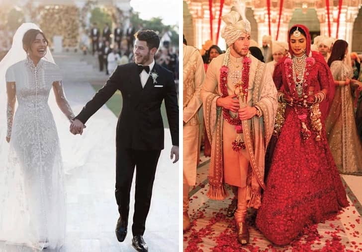مراسم عروسی پریانکا چوپرا و نیک جوناس