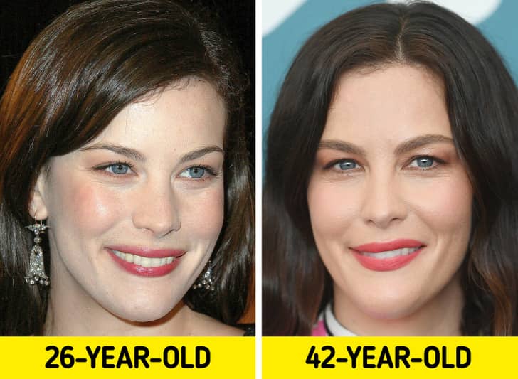 لیو تایلر بازیگر پا به سن گذاشته هالیوود