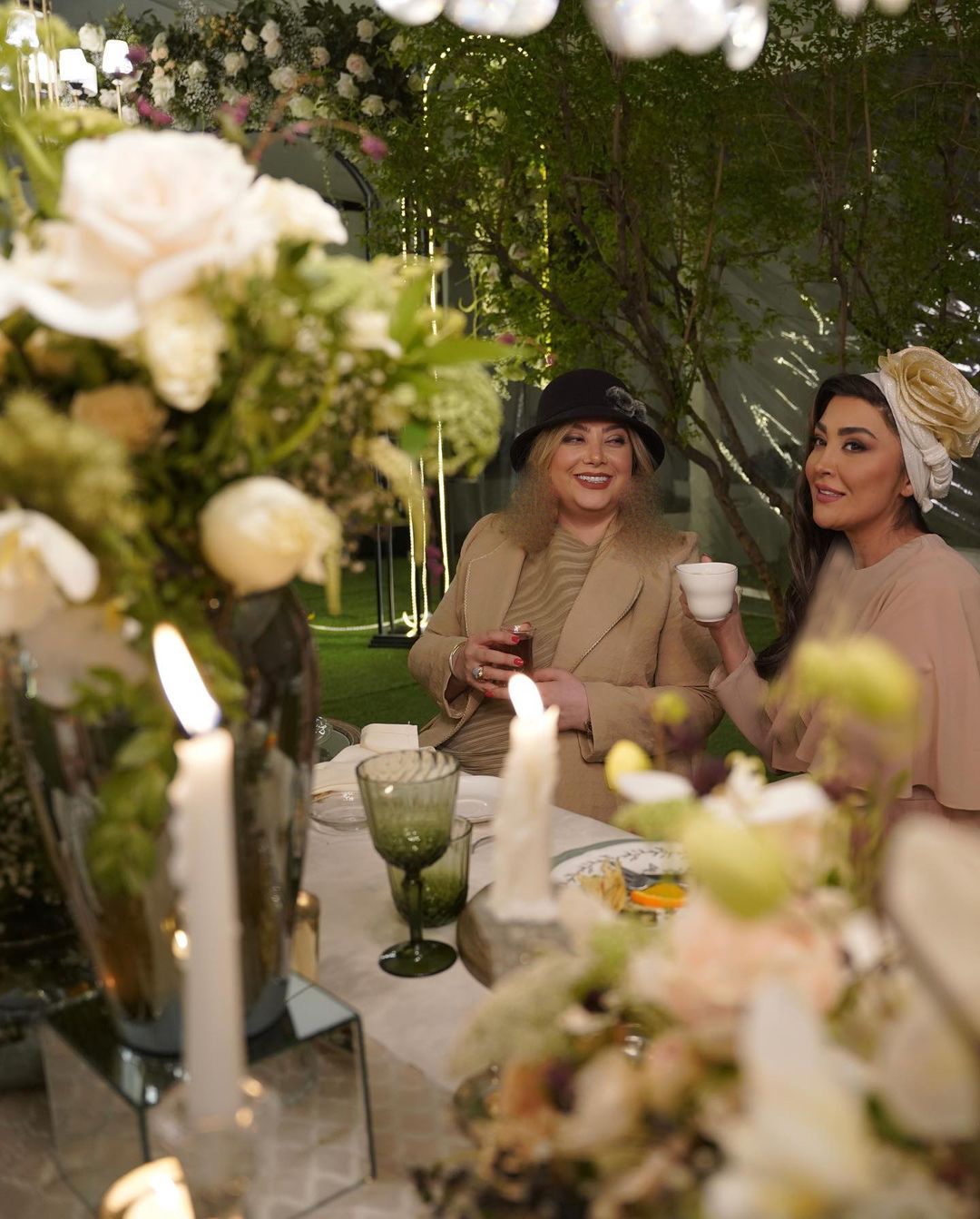 تولد لاکچری خانم بازیگر خبرساز شد/عکس