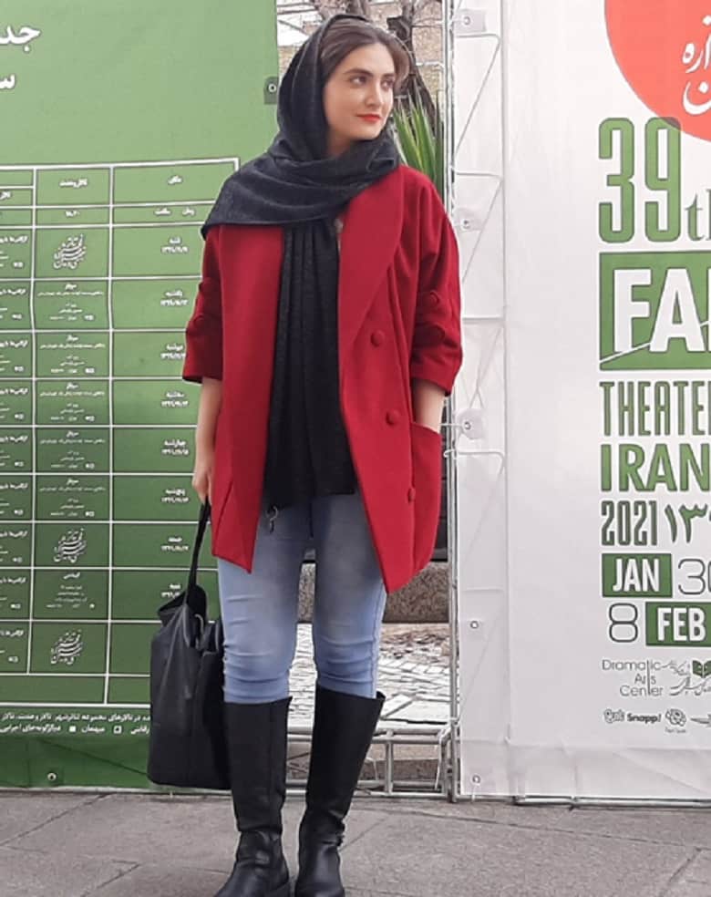 الناز ملک آیسان سریال سقوط در واقعیت پوشش متفاوتی داشت.