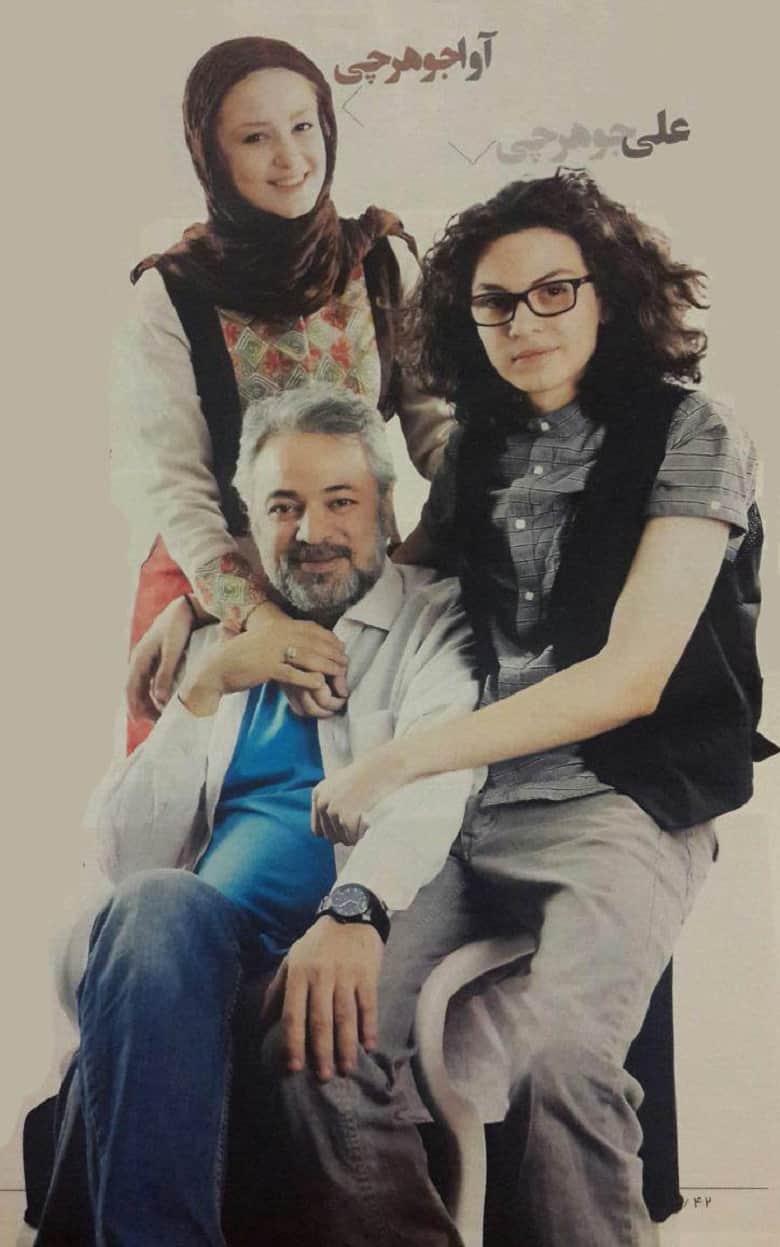 آوا جوهرچی دختر بازیگر مرحوم مدل شده است.