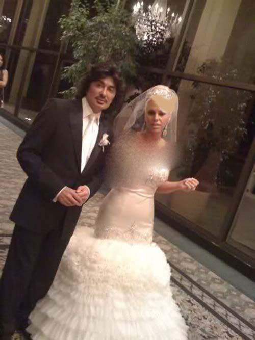 "شهرام صولتی" و همسر 25 سال کوچکترش/ تصویر