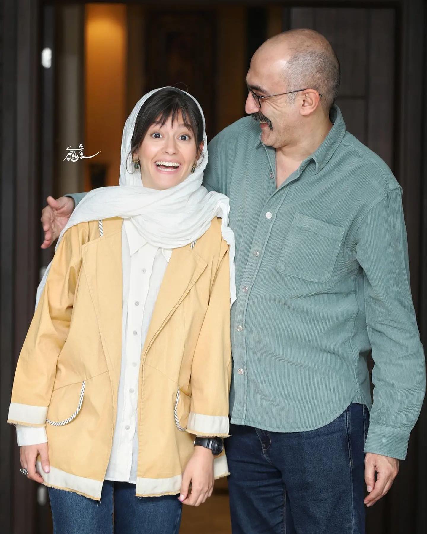 "نعیم و ساحل" در پایان پوست شیر/ تصویر