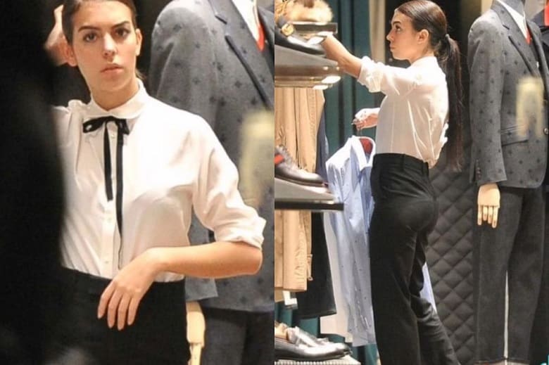 عکس/ جورجینا قبل از این که معروف شود این شکلی بود!