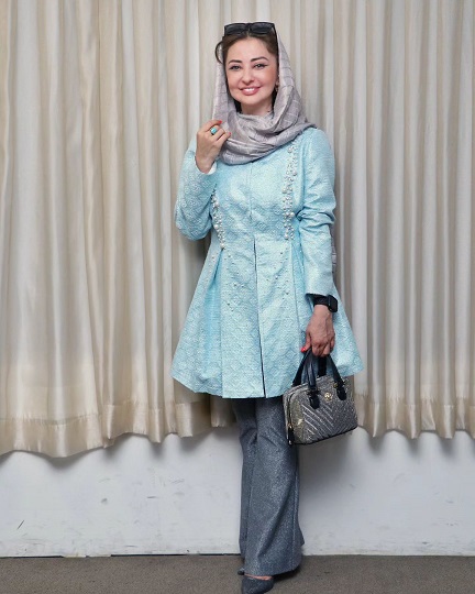 “نفیسه روشن” از چهره جدیدش رونمایی کرد/ عکس