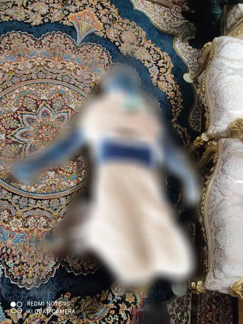 تصاویر +۱۶ / مادر بیچاره در شوک قتل خانوادگی در میدان شهدا