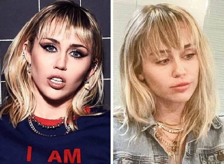 تصاویر/ سلبریتی‌هایی که بدون میکاپ زیبا نیستند!