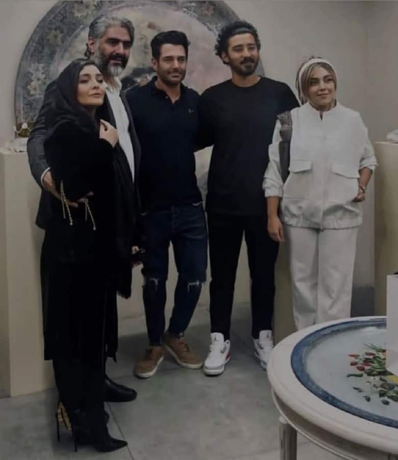 عکس/ محمدرضا گلزار در کنار باجناق‌های مشهور!