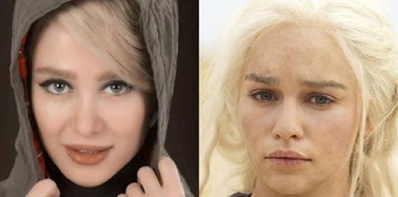 عکس/ شباهت عجیب و غریب الناز حبیبی به بازیگر هالیوودی!