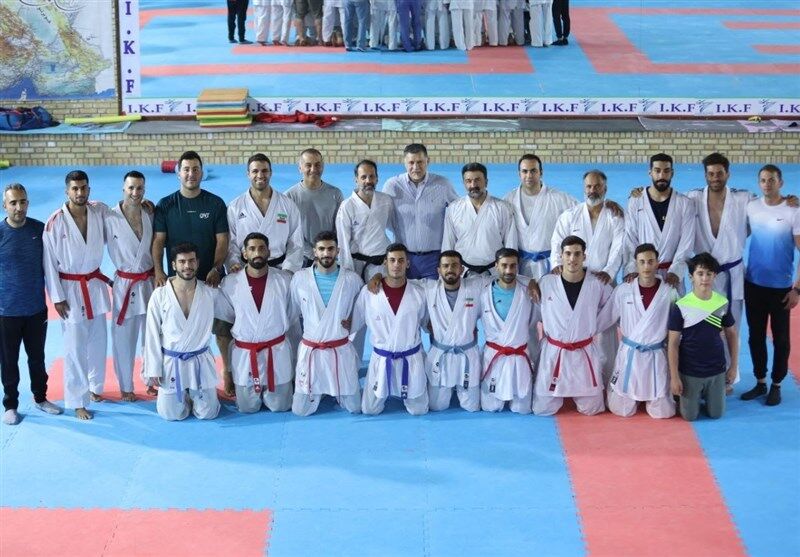 ذوق زدگی عجیب ملی پوشان کاراته با حضور سرزده یک مهمان ویژه