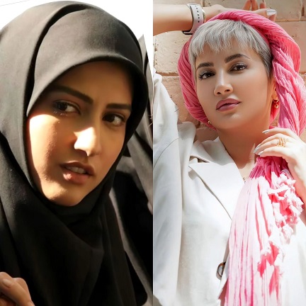 چهره بازیگر زن معروف در دنیای واقعی بدون مقنعه ببینید/ تصویر