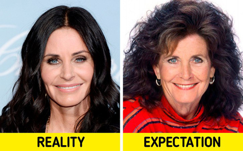 سلبریتی ها بدون عمل های زیبایی این شکلی بودند+عکس