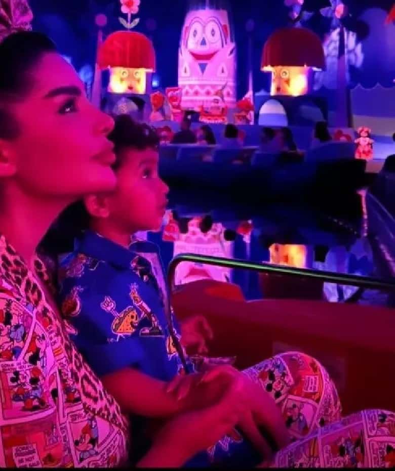 عکس/ جای دنیا جهابخت با پسرش عوض شد!