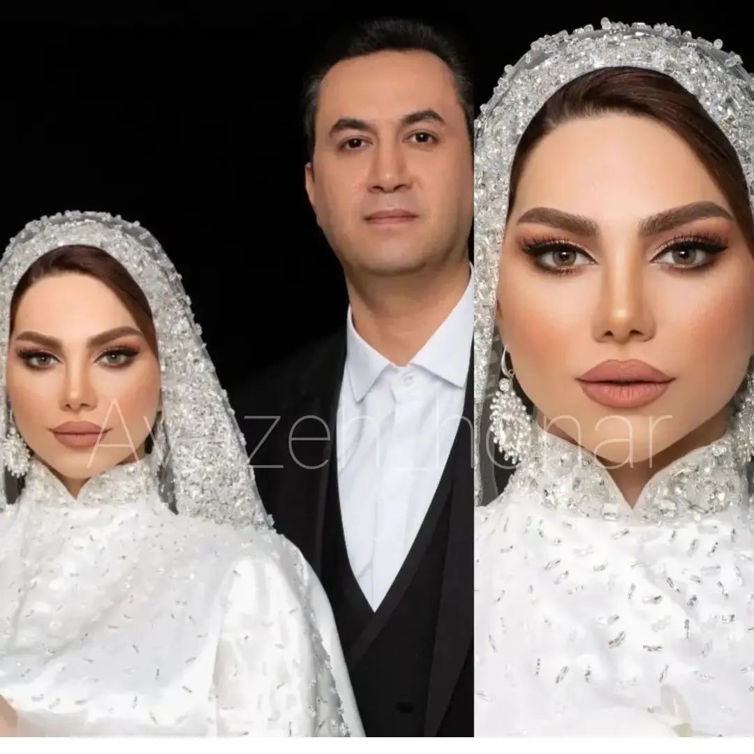 چهره باورنکردنی "خانم مجری معروف" در روز عروسی اش/ عکس