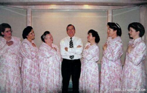 این رهبر کلیسا هوسباز بعد ازدواج با 78 زن یک دختر 12 ساله گرفت/ عکس