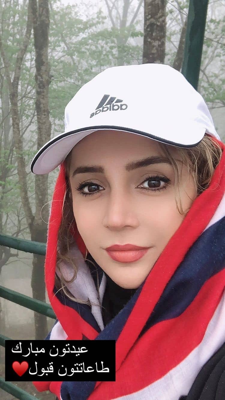 تبریک عید فطر توسط شبنم قلی خانی به مردم