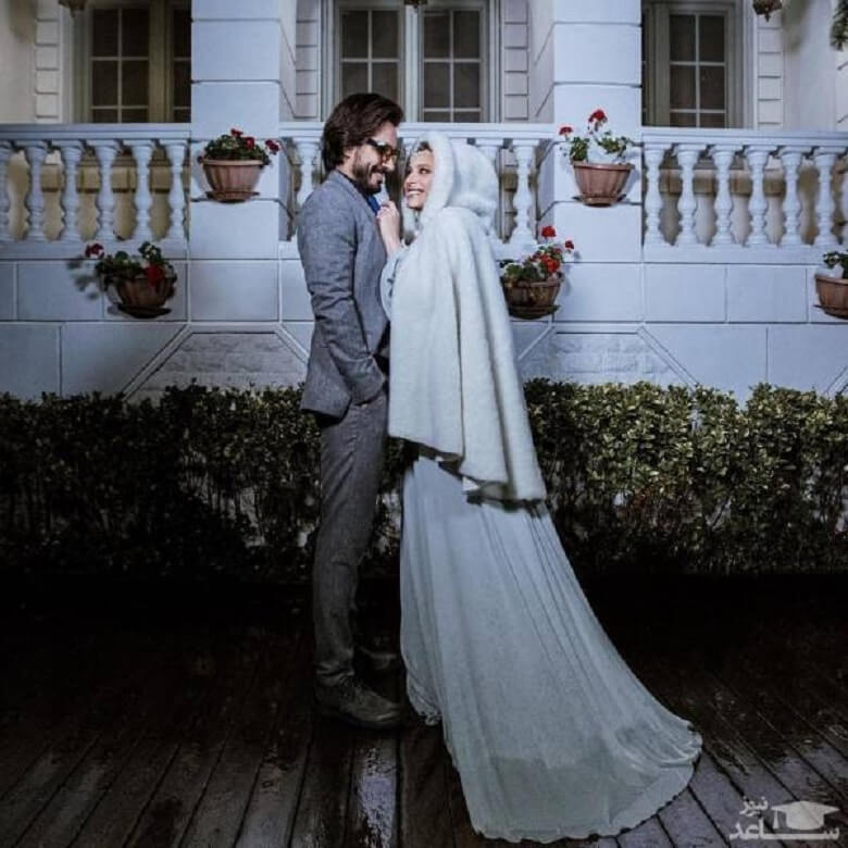 نگین معتضدی برای همسرش دلبری کرد