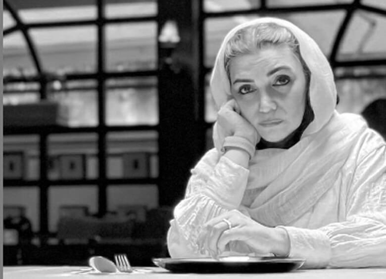 الهام پاوه نژاد عکسی غم‌انگیز گرفت.