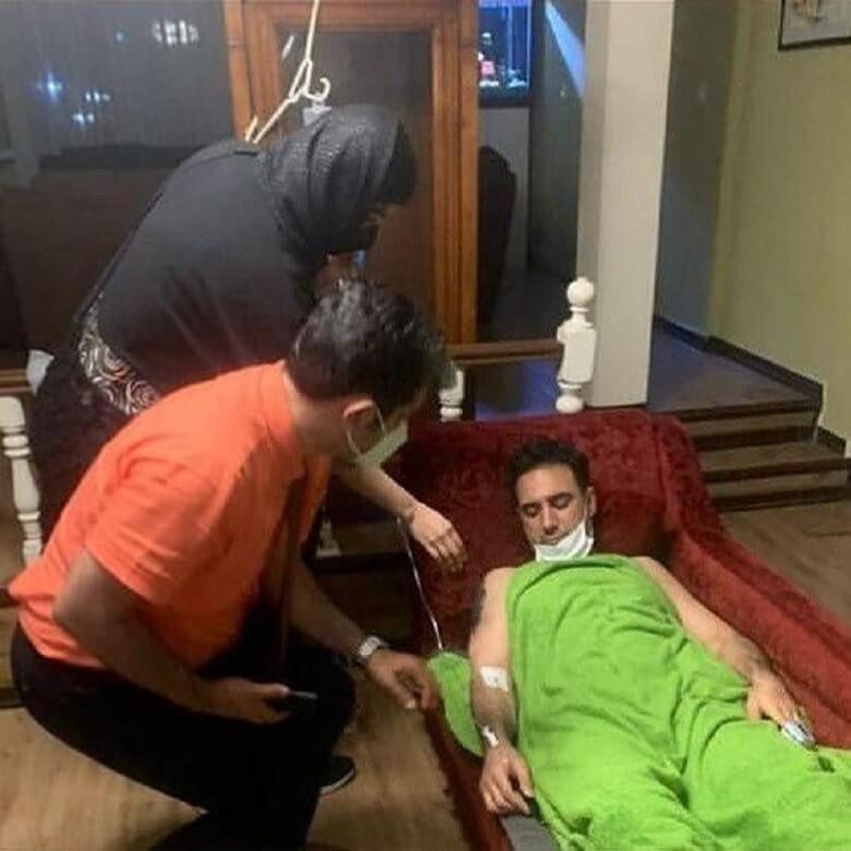 حال شاهین صمدپور پس از کرونا رو به وخامت رفت.