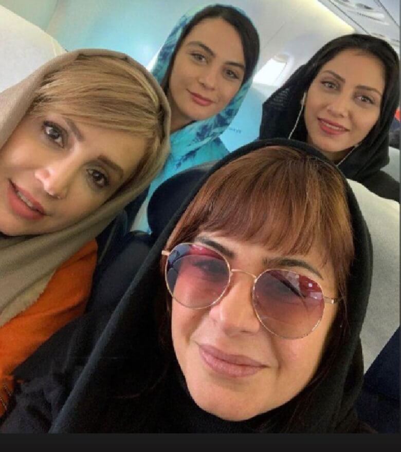 سیما تیرانداز و مارال فرجاد و شبنم قلیخانی دورهمی گرفتند.