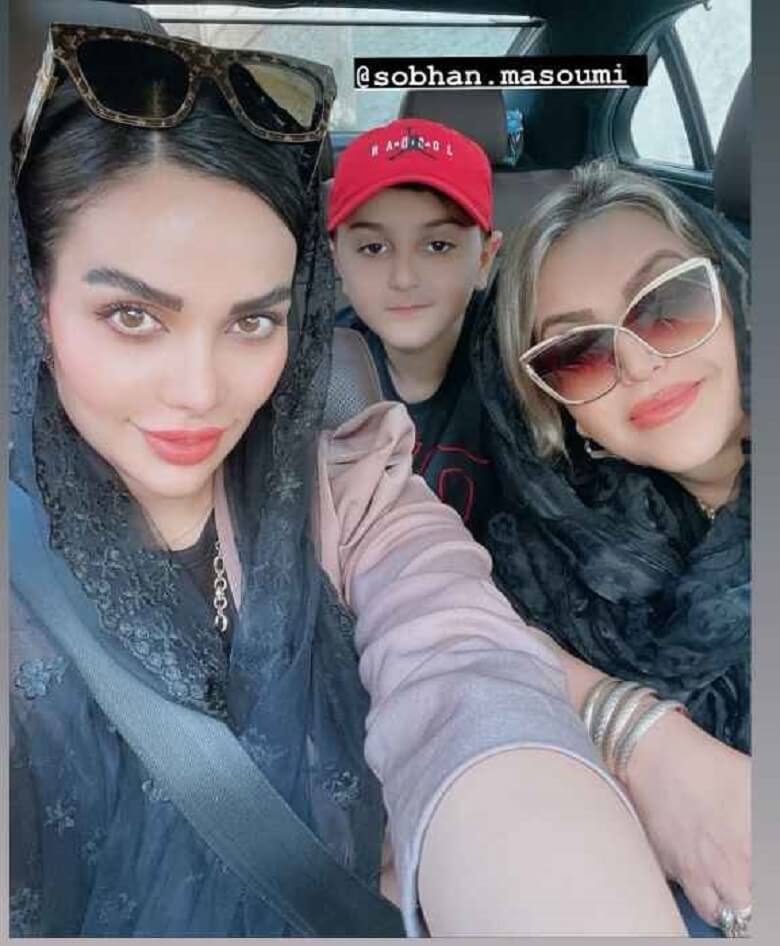 مادر همسر مهدی قائدی جوان است.