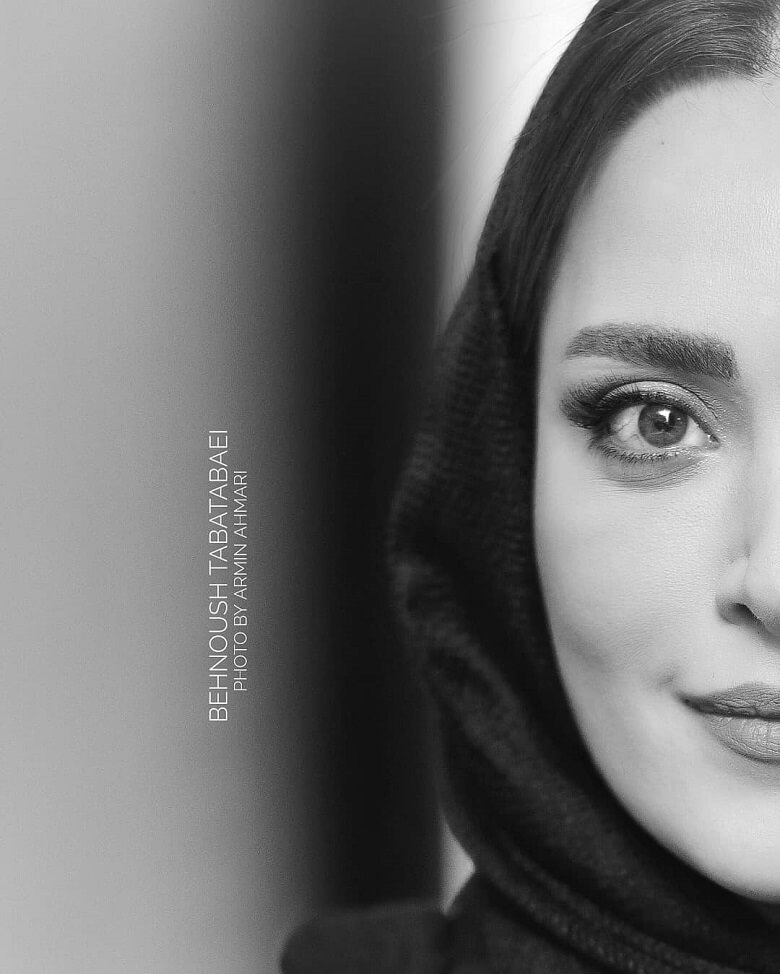 بهنوش طباطبایی عکس هنری و خاص گرفت.