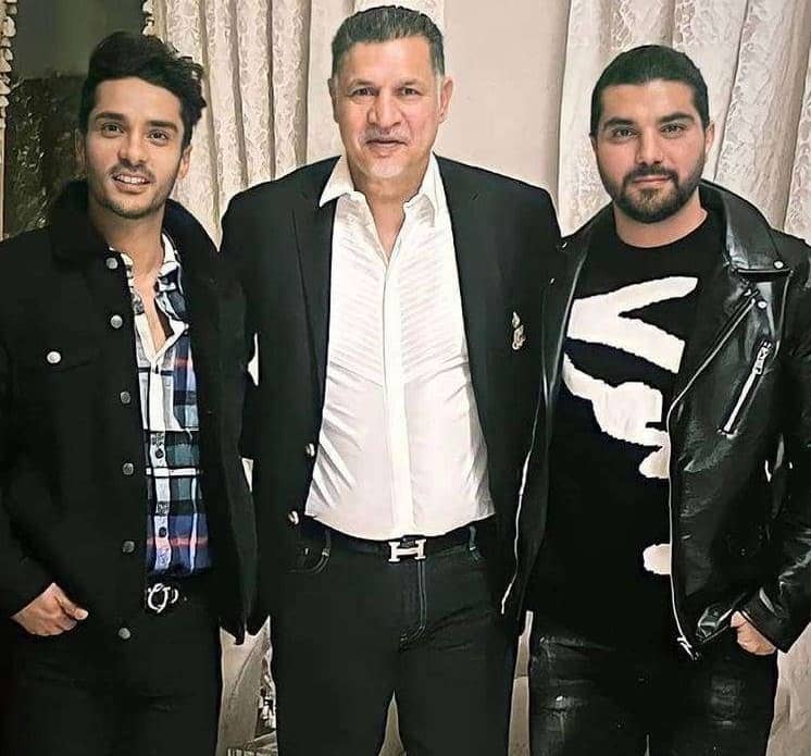 علی دایی و ساعد سهیلی