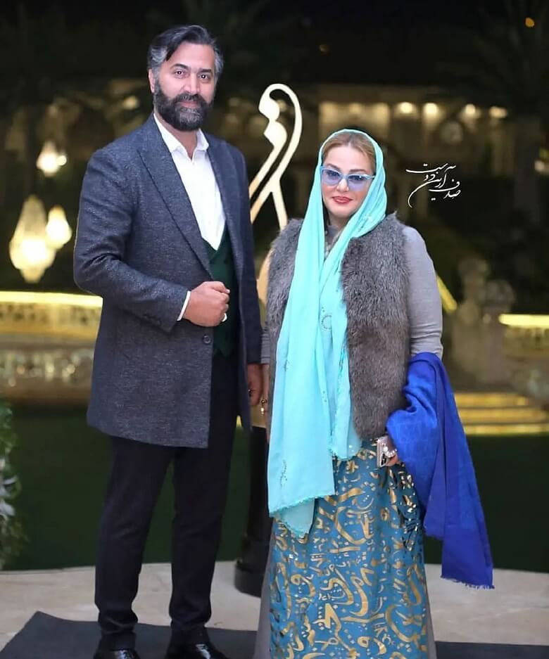 بهاره رهنما و حاجی در جشن حافظ شرکت کردند.