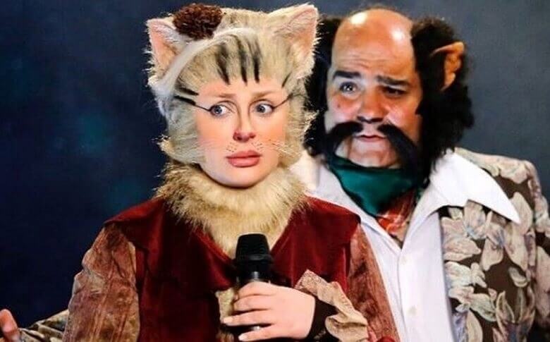 یوشا ضیغمی در فیلم حاشیه سازش گریم عجیب شد.