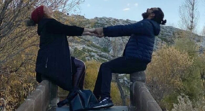 نگین معتضدی و همسرش در تعطیلات ترکیه عکس عاشقانه گرفتند.