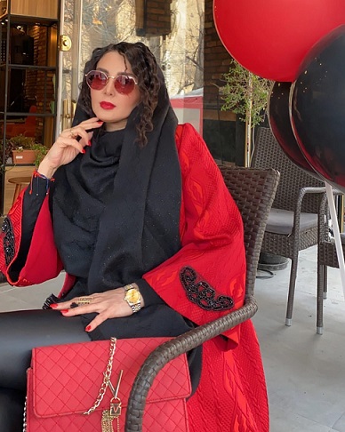 خودنمایی "لیلا بلوکات" با لباسهای گران قیمتش